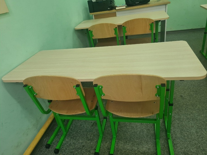 Продам шкільні парти та стільці Одеса - зображення 1