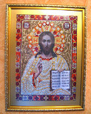 Ісус Хрест алмазна вишивка лікнчер Харьков