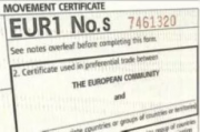 Сертифікат про походження товару: форми Eur1, Eur-1, У-1, форми А та Ст-1 Київ