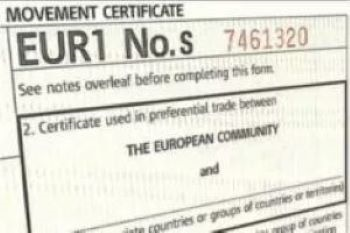 Сертифікат про походження товару: форми Eur1, Eur-1, У-1, форми А та Ст-1 Київ - зображення 1