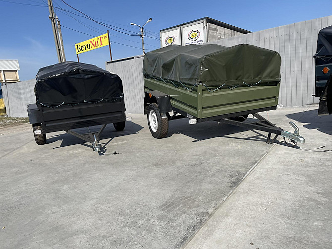 Купити новий авто причіп, причіп "дніпро-201" 200х120х40 Хотин - изображение 1