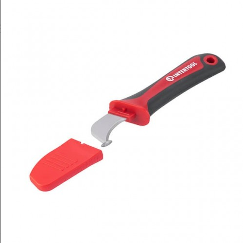 Ніж для зняття ізоляції з п'ятою Intertool Ht-0562 Дніпро - зображення 1