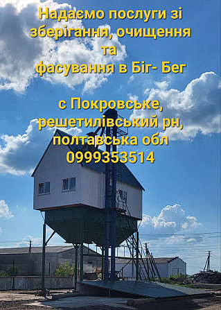 Послуги зі зберігання, перевалки, очистки, фасування зерна Черкаси - зображення 1