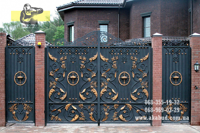 Виробництво та встановлення металоконструкцій під ключ. Ворота, навіси, Мафи Кропивницкий - изображение 1