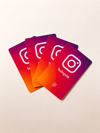 Карта Nfc Instagram - легко и быстро делитесь своей страницей Инстаграм со своими подписчиками Харьков - изображение 1