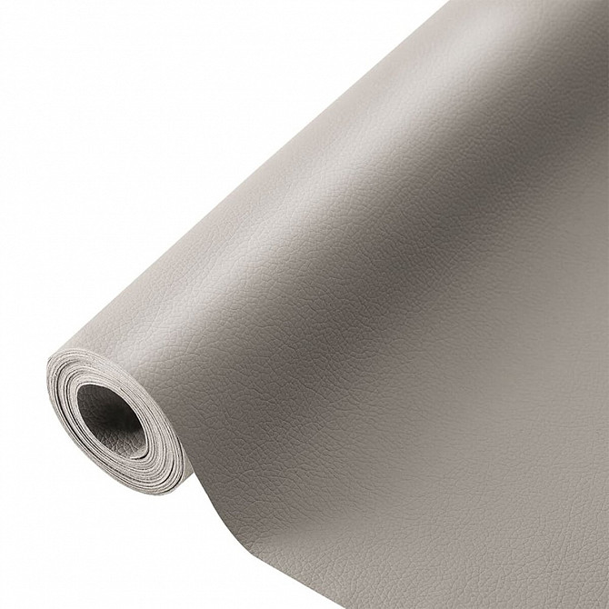 Самоклеюча екошкіра у рулоні 1.37*3m*0.5mm Light Grey (d) Sw-00001324 Киев - изображение 1