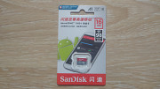 Карта памяти Флешка microsd Sandisk 16 GB із м. Бориспіль