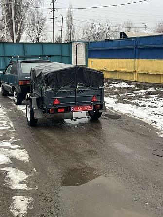 Причіп автомобільний 150х130х40 від виробника "дніпро" Валки - зображення 1