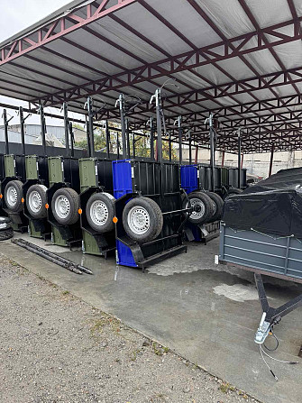 Новий причіп до авто 150х130х35 від заводу Білгород-Дністровський - зображення 1