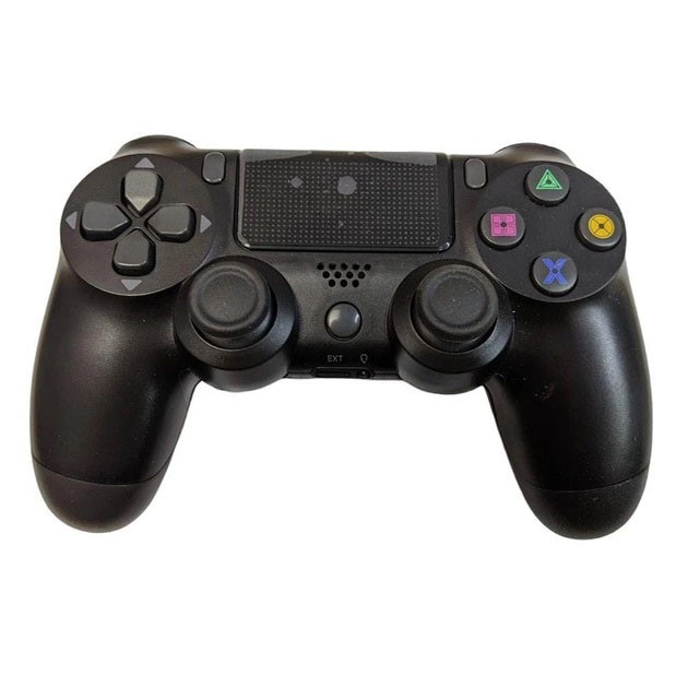 Джойстик Doubleshock для PS 4, бездротовий ігровий геймпад Ps4/pc акумуляторний джойстик. Колір чорн Львів - зображення 1