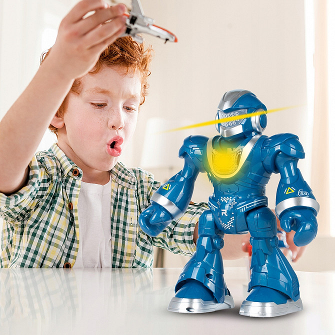 Інтерактивний танцювальний робот Dancing Robot на пульті управління Blue Одесса - изображение 1