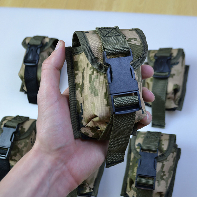 Підсумок під гранату з кордури піксель Molle для гранати тактичний Львів - зображення 1