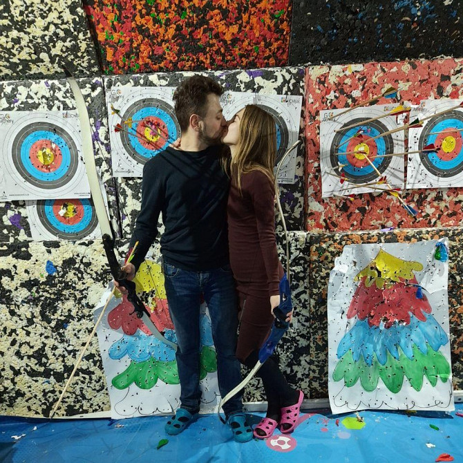 Акція для закоханих пар "стріли Амура" - подарунковий сертифікат Киев - изображение 1