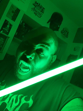 Световой меч Люка Скайвокера Force FX Black Series новый в упаковке зеленый, оригинал https://ukrgo. Киев - изображение 1