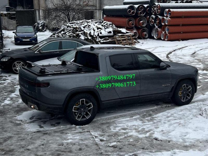 Силова кришка для кузова пікапа Rivian R1t – захист, стиль та функціональність! Киев - изображение 1