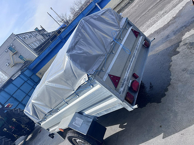 Причіп до авто 210х130х40-повністю оцинкований Нова Одеса - зображення 1