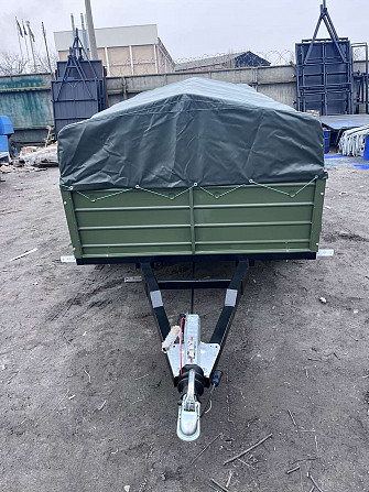 Двовісний причіп з гальмами 300х1550х500 Новые Санжары - изображение 1