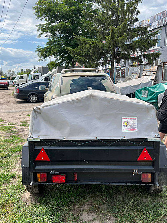 Новий автомобільний причіп 150х130х35 заводу "дніпро" Богуслав - изображение 1