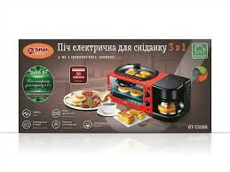 Bitek Bt-5308b Піч електрична для сніданку 3 в 1 Киев - изображение 1