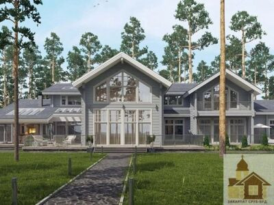 Купити зруб готеля для комерційного проекту від Закарпат Зсб Одеса - зображення 1