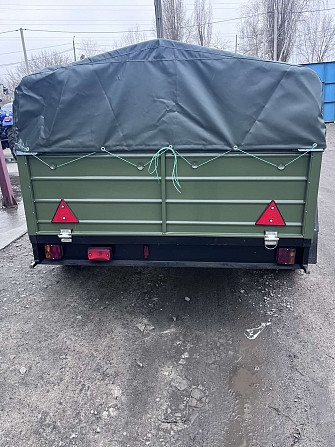 Двовісний гальмівний причіп "дніпро-2750х1550" Новые Санжары - изображение 1