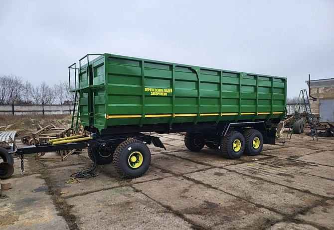 Причіп трьохвісний 3птс-20 Самоскидний Тракторний Зерновоз (3птс12 Нтс20 ) Запорожье - изображение 1