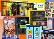 Наліпки для вітрин та фасадів из г. Киев