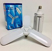 Топ-продаж! Складна Led Лампа Fan Blade 45w — Світло, Економія та Стиль! із м. Київ