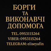 Борги та Виконавчі. Допомога із м. Київ