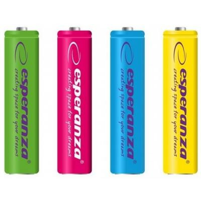 Аккумулятор батарейка Esperanza AA 2000mah Ni-mh за 4 шт. Комплект, Аккумуляторная батарейка Киев - изображение 1