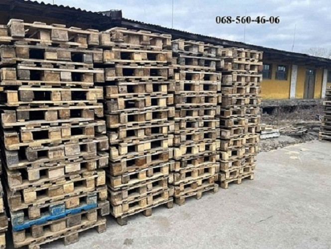 Продам дерев'яні палети бв Дніпро та область. Днепр - изображение 1