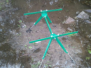 Универсальная подставка на 4 удилища, фидерного, поплавочного, донного Кам'янське