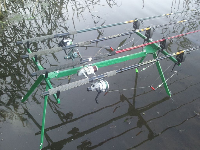 Подставка Род Под на 4 удилища Rod Pod, подарок рыбаку Кам'янське - зображення 1