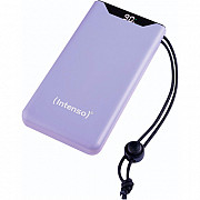 Батарея универсальная Intenso F10000 10000mah Qc3.0 purple, Внешний аккумулятор, Повербанк из г. Киев
