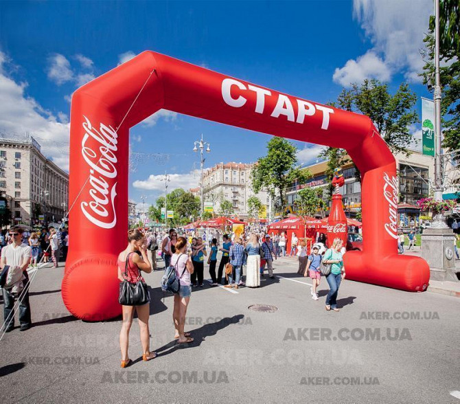 Надувні арки та надувні намети. Надувна рекламна. Київ - зображення 1