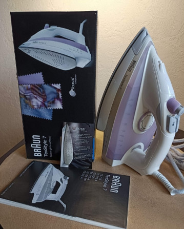 Паровой утюг Braun Texstyle 7 TS 715. Новый Днепр - изображение 1