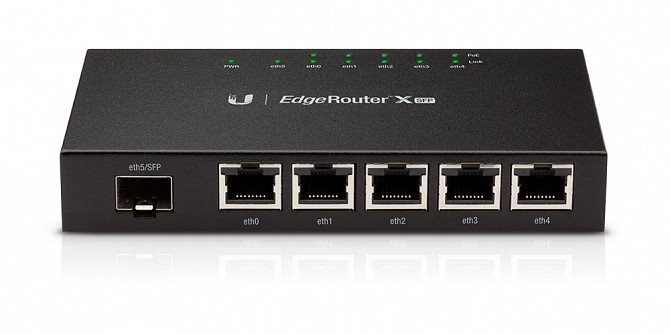 Маршрутизатор Ubiquiti Edgerouter X Sfp з доставкою - Wfshop Київ - зображення 1