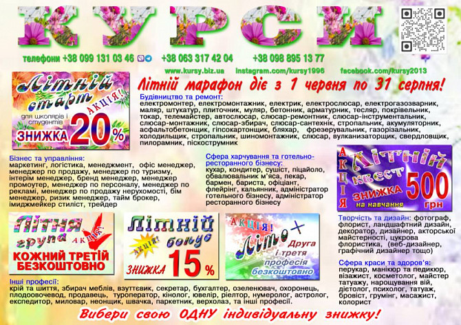 Курси кухаря, зварника, електрика, маляра, токаря, слюсаря, перукаря Киев - изображение 1