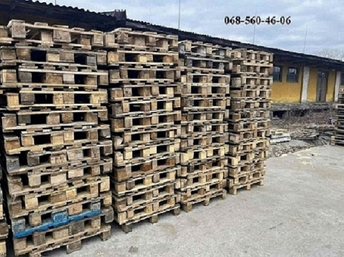 Продаж всіх типорозмірів дерев'яних піддонів бв. Дніпро - зображення 1
