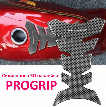 3d-наклейка на бак мотоцикла Бориспіль - зображення 1