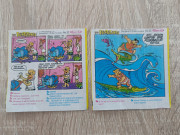 Вкладыши Kent The Flintstones №22 и №23 (1994), оригинал із м. Бориспіль