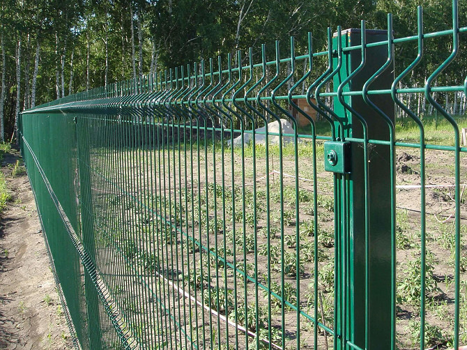 Секційні паркани із 3D сітки — монтаж під ключ Кривой Рог - изображение 1