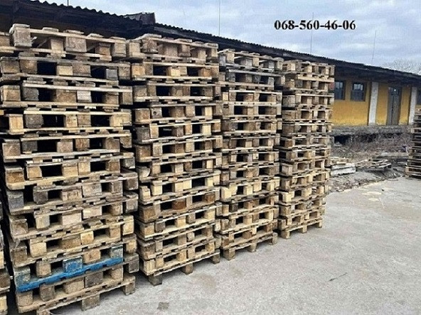 Продаж вживаних піддонів та європалет у Дніпрі. Доставка, ціна Дніпро - зображення 1