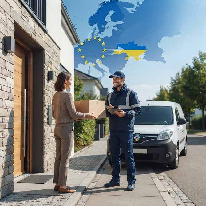 Кур’єрська доставка посилок, багажу, документів в Європу / ЄС Київ - зображення 1
