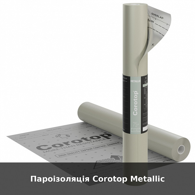 Пароізоляція Corotop Metallic Луцк - изображение 1