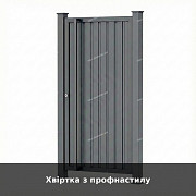 Хвіртка з профнастилу із м. Луцьк