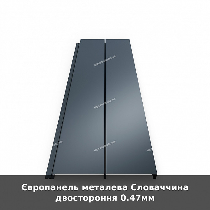 Європанель металева Словаччина двостороння 0.47мм Луцьк - зображення 1