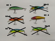 Воблер плавающий 8.5 см-8.9 гр із м. Бориспіль