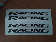 Наклейки на ручки Racing Черная 4 шт из г. Борисполь
