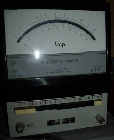 Вольтметр Ф5053 Суми - зображення 1